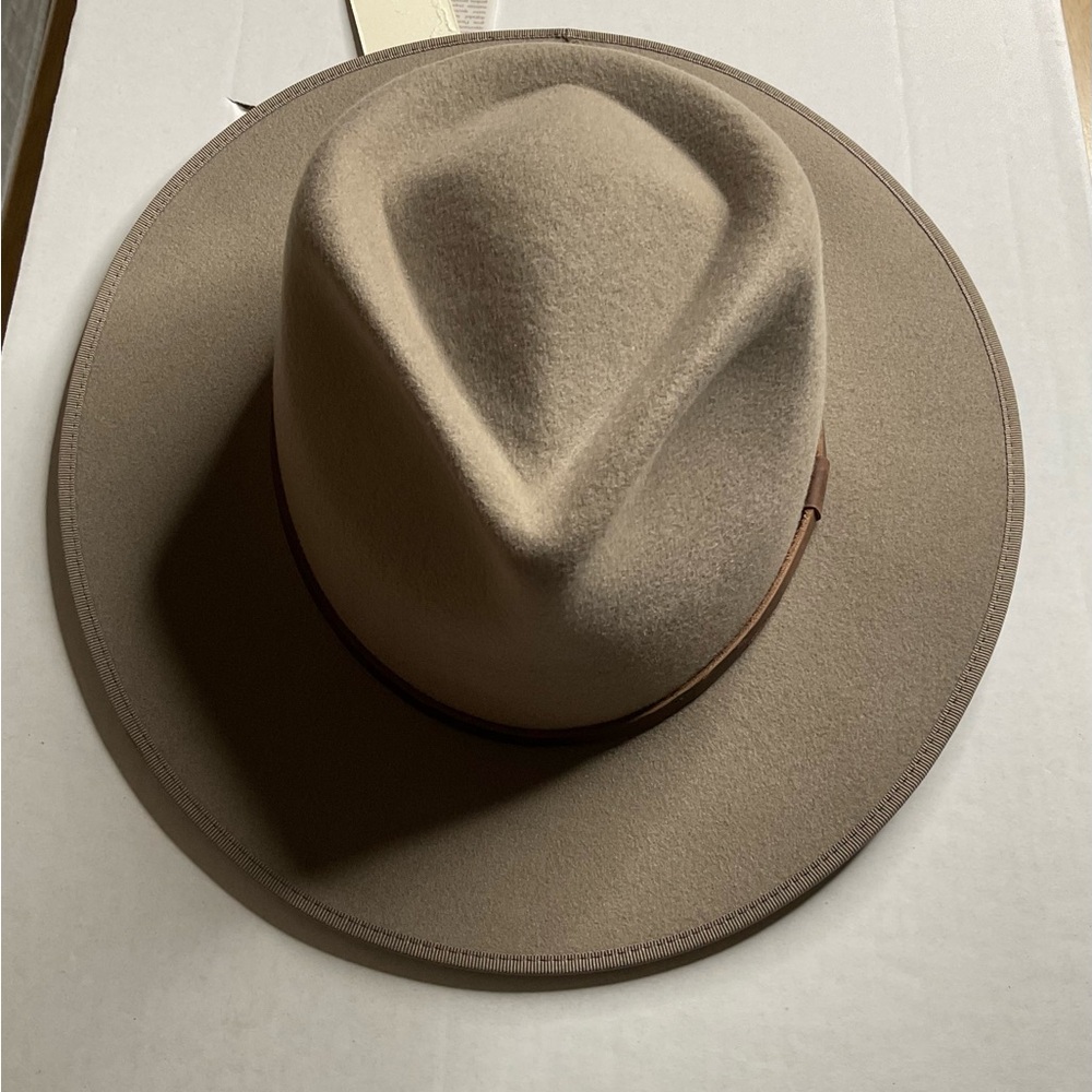 Will + Bear Unisex Calloway Fawn Australian Wool Felt Fedora Hat - Picture 5 of 10